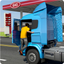 Petrolero Camión de transportista simulador Icon