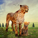 Cheetah Family Sim 3D Game Icon