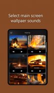 Crackling Fire Sounds: Relaxing Fireplace HD screenshot 8