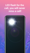 Call Flash - Tela de Chamada, LED, Ringtones screenshot 4