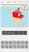 Mappe di tutti gli stati del mondo - Il mappa quiz screenshot 1