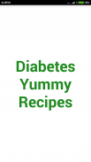 Diabetes Food Recipes screenshot 4
