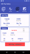 7th Pay Arrears Calculator screenshot 0