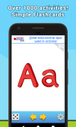 Alfabeto Flashcards - Aprenda palabras en inglés screenshot 0