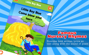 Kids Poems-Famous Nursery screenshot 2