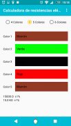 Resistance calculator and LED Ω screenshot 2