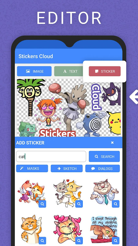 Sticker Chat Sticker pack - Stickers Cloud
