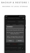 Attendance Tracker screenshot 5