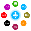 Tradutor de voz universal: voz e texto Icon