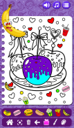 Fruits Coloring game and Drawing Book for kids screenshot 2
