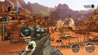 Mountain Sniper Shooting: 3D FPS screenshot 2
