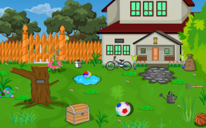 Escapar Jogos Casa do quintal screenshot 10