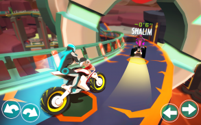 Gravity Rider: Space Bike Race screenshot 5