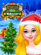 Christmas Girl Makeup Salon screenshot 0