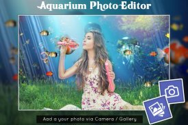 Aquarium Photo Editor - Aquarium Photo Frame screenshot 0