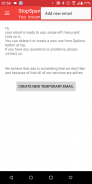 TempMail - Temporary Emails Instantly | StopSpam screenshot 2