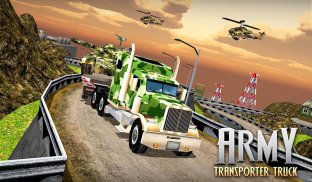 US Army Cargo Transporter: Truck Driving Games screenshot 6