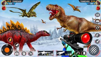 Wild Dinosaur Hunting Gun Game screenshot 4