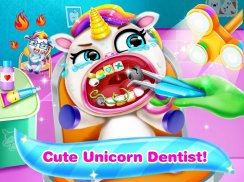 Unicorn Dentist Surgery – Crazy Teeth Game screenshot 2