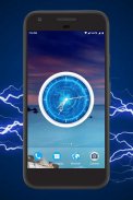 Electric Clock Live Wallpaper screenshot 0