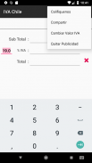 Calculadora IVA Chile screenshot 2