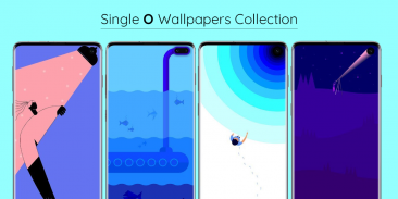 oWall - Hole-Punch Wallpapers screenshot 1