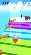 Cats run 3D screenshot 1