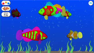 Dancing fishes 3D Coloring App screenshot 0