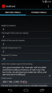 Electric heating calculator screenshot 7