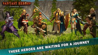 Fantasy Heroes: Epic Raid RPG screenshot 1