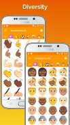 Big Emoji - Semua emojis besar untuk ngobrol screenshot 3