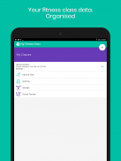 My Fitness Class screenshot 0