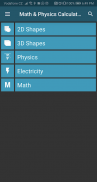 Math Physics Calculator lite screenshot 0