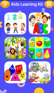 Kids Learning - ABC,123, Animals, Shapes, Fruits screenshot 5