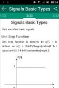 Signals and Systems screenshot 1