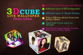 3D Cube Live Wallpaper Editor screenshot 12