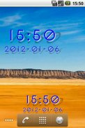 Digital Clock Widget screenshot 0