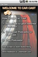 Car Cast Podcast Player screenshot 0