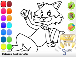 livro para colorir raposa screenshot 9