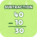Learning Subtraction - Subtract Math Apps For Kids Icon