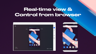 Webkey Client: Adm. remota de dispositivos Android screenshot 1
