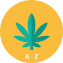 Marijuana CBD Dictionary A-Z Icon