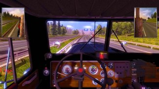 3D Euro Kamyon Sürüş Simülatörü Gerçek screenshot 2