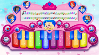 Pink Real Piano Princess Piano screenshot 3