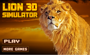 Echt Lion Simulator 3D screenshot 2