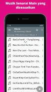 Pemain muzik - Aplikasi Muzik Percuma screenshot 2