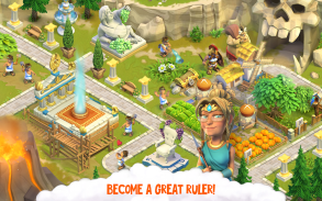 Divine Academy: granja y ciudad con dioses griegos screenshot 8