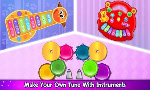 crianças aprendem piano - brinquedo musical screenshot 0