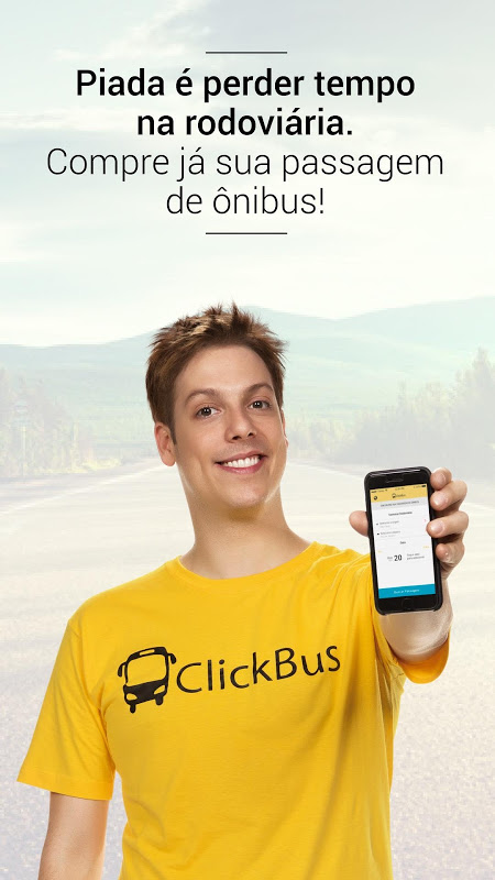 Apps para Android de ClickBus Serviços de Viagens e Passagens de Ônibus no  Google Play