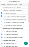 MOS Powerpoint 2013 Core Tutorial Videos screenshot 1
